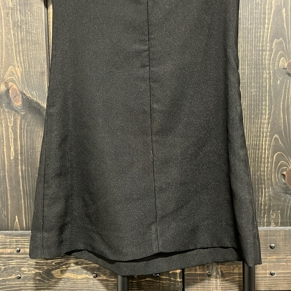 Vtg Karta Shift Dress M Embellished Beaded Mini Polyester Black Holiday Formal - Picture 8 of 10